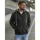 Melna vīriešu jaka ar kapuci Lator JS/8M986/392