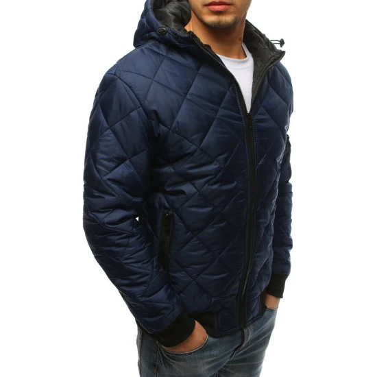 Vīriešu pavasara-rudens jaka tumši zilā krāsā Karl Jakas