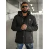 Vīriešu melna ziemas jaka Lorenzo JS/57M7503/392