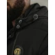 Vīriešu melna ziemas jaka Lorenzo JS/57M7503/392