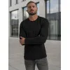 Vīriešu melns T-krekls Rojo Džemperi