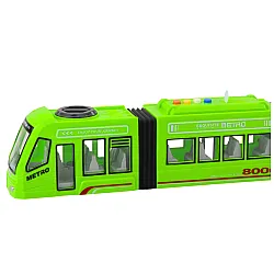 Zaļais pilsētas metro ar gaismas un skaņas efektiem