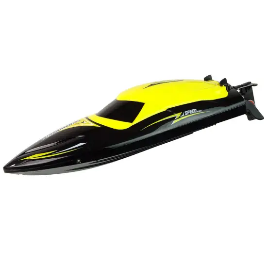 Motorlaiva R/C 2.4G Yellow 35 HP/H Radio vadāmās rotaļlietas