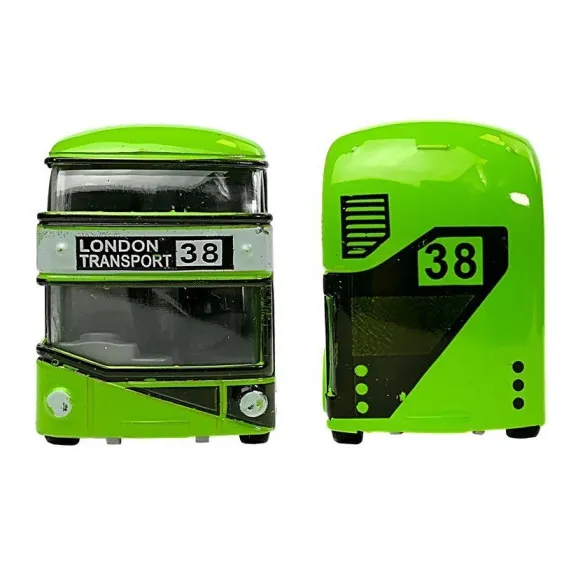 Divstāvu autobuss ar spriedzes piedziņu Autobusi