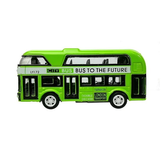 Divstāvu autobuss ar spriedzes piedziņu Autobusi