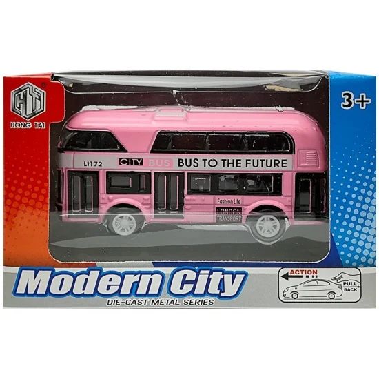 Divstāvu autobuss ar spriedzes piedziņu Autobusi