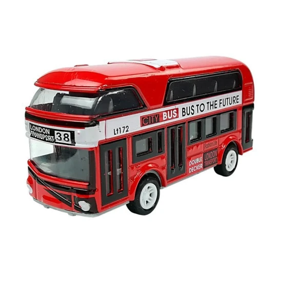 Divstāvu autobuss ar spriedzes piedziņu Autobusi