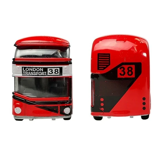 Divstāvu autobuss ar spriedzes piedziņu Autobusi