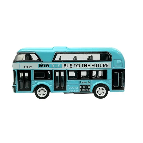 Divstāvu autobuss ar spriedzes piedziņu Autobusi