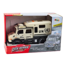 Pilsētas dienesta SUV ar atveramām durvīm