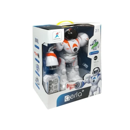 Tālvadības pults vadāms R/C robots šauj raķetes Radio vadāmās rotaļlietas