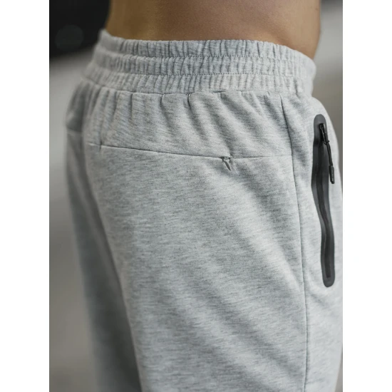 Vīriešu gaiši pelēkas bikses Run Gadījuma bikses