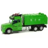 Pilot 2.4G Lights Sounds Green Remote Controlled Refuse Truck 2.4G gaisma izklausās zaļa tālvadības atkritumu mašīna Radio vadāmās rotaļlietas