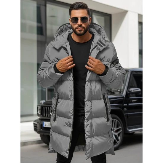 Ziemas pelēkā jaka Seter O/M799