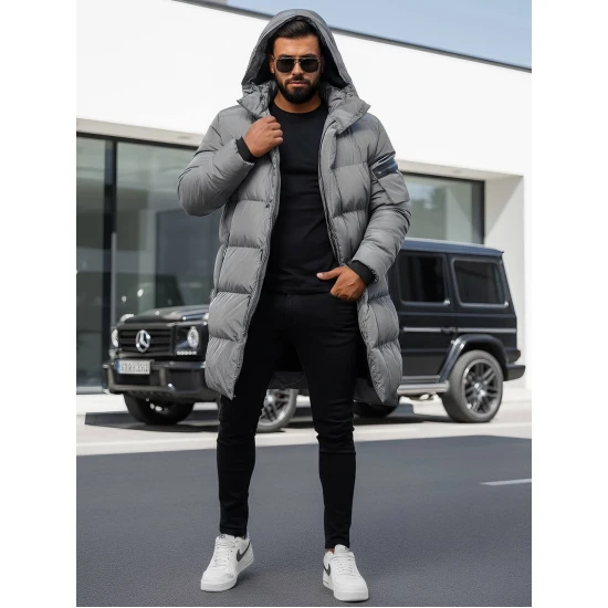 Ziemas pelēkā jaka Seter O/M799