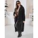 Sieviešu garais melns ziemas mētelis Fabio Sieviešu jakas