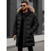 Vīriešu melna ziemas jaka Bruno JS/19M1290/392
