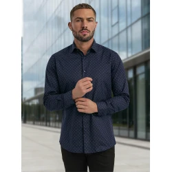 Vīriešu tumši zils krekls Royal