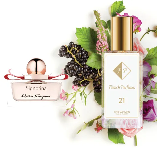 No. 21 Perfume inspired by Salvatore Ferragamo - Signorina 60 ml
