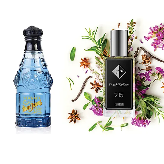 Nr215 Versace iedvesmotās smaržas - Blue Jeans 104 ml
