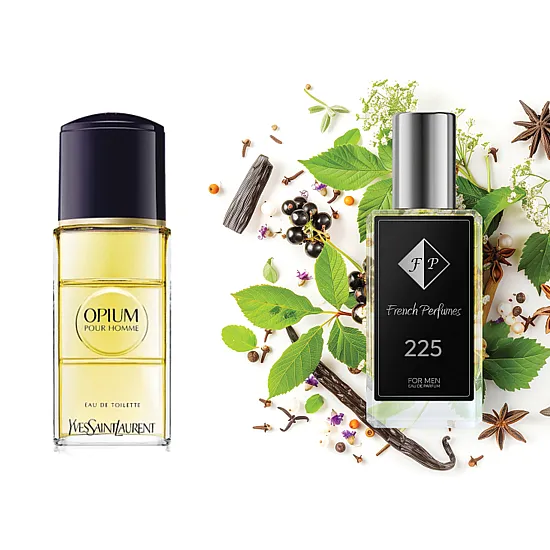 Nr225 perfume inspired by YSL - Opium Homme 104 ml