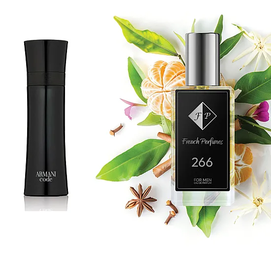 Nr266 perfume inspired by Armani - Black Code 2 ml
