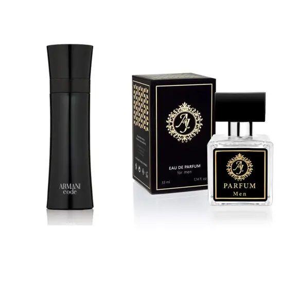 AJ Deluxe Nr266 smaržas, iedvesmotas no Armani - Black Code 100 ml AJ Deluxe vīriešiem French Perfumes
