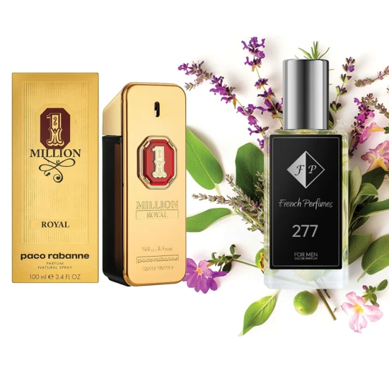No277 smaržas, ko iedvesmojis Paco Rabanne - 1 Million Royal 2 ml