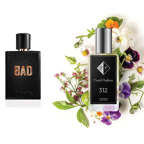 Nr312 smaržas, ko iedvesmojis Diesel - BAD 60 ml