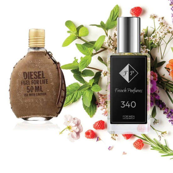 Nr340 smaržas, ko iedvesmojis Diesel - Fuel For Life 33 ml