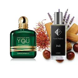 No343 smaržas, ko iedvesmojis Armāns - Stronger With You Sandalwood 104 ml EDP