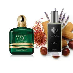 No343 smaržas, ko iedvesmojis Armāns - Stronger With You Sandalwood 33 ml EDP