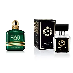 AJ Deluxe Nr343 smaržas, iedvesmotas no Armani - Stronger With You Sandalwood Edp 33 ml