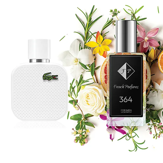 Nr364 Lacoste iedvesmotās smaržas - L.12.12 Blanc 2 ml