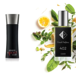 Nr402 smaržas, ko iedvesmojis Armani - Code Sport 60 ml