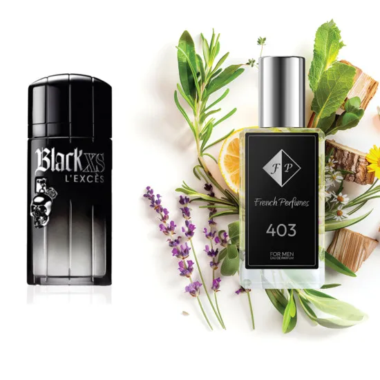 No403 smaržas, ko iedvesmojis Paco Rabanne -Black Xs L'Exces 104 ml