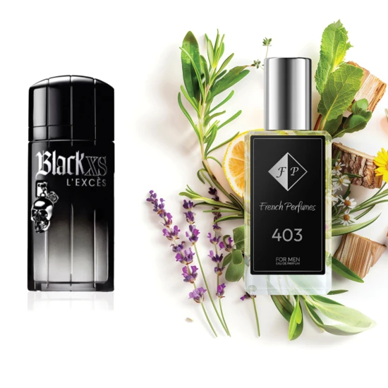 No403 smaržas, ko iedvesmojis Paco Rabanne -Black Xs L'Exces 33 ml