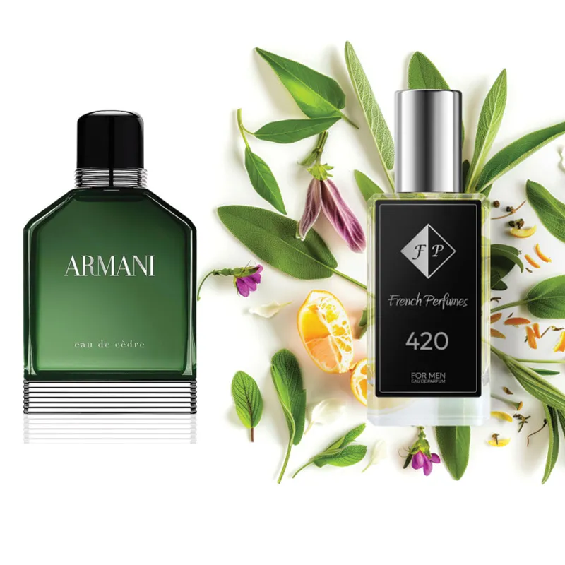 No420 smaržas, ko iedvesmojis Armani - Eau de Cedre 2 ml