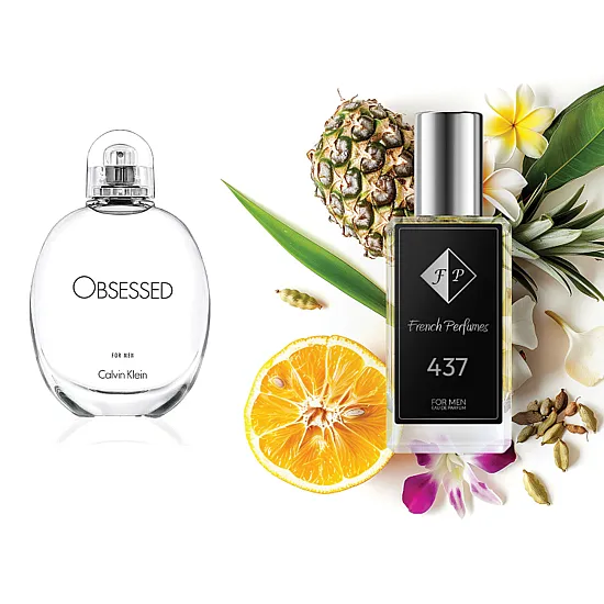 No437 smaržas iedvesmojis Calvin Klein - Obsessed vīriešiem 33 ml