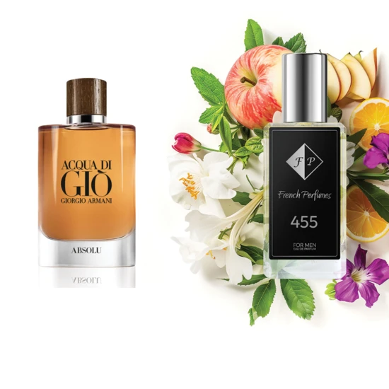 No455 smaržas, ko iedvesmojis Armani - Acqua di Gio Absolu 2 ml