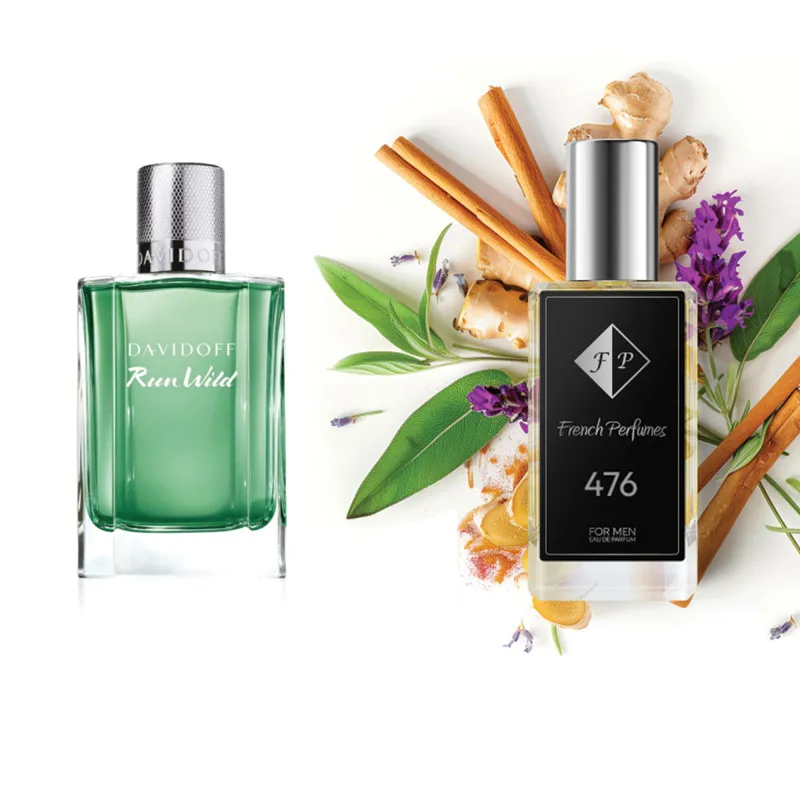 No476 smaržas, ko iedvesmoja Davidoff - Run Wild For Him 104 ml