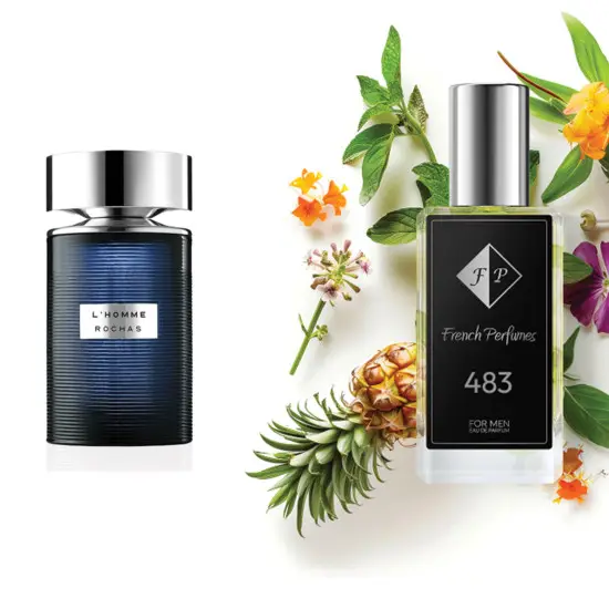No483 smaržas, ko iedvesmojis Rochas - L'Homme Rochas 104 ml