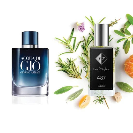 Nr487 Giorgio Armani iedvesmotās smaržas - Acqua di Giò Profondo Lights 2 ml