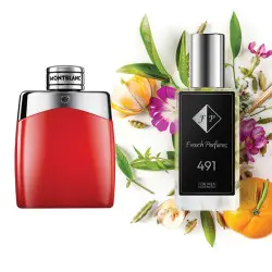 No491 smaržas, ko iedvesmojis Montblanc - Legend Red 60 ml