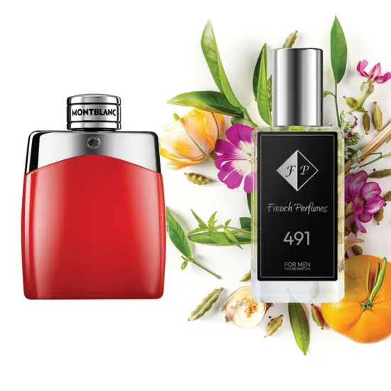 No491 smaržas, ko iedvesmojis Montblanc - Legend Red 60 ml
