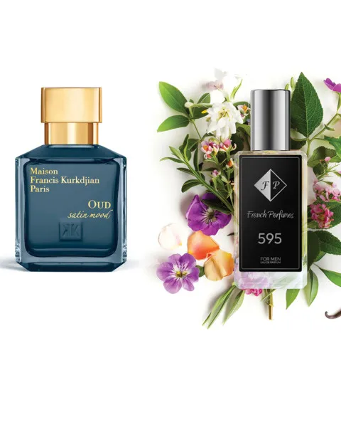 Smaržas Nr. 595, iedvesmotas no Maison Francis Kurkdjian - OUD Satin Mood (UNISEX), 33 ml