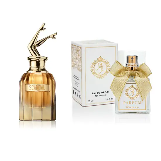 AJ Deluxe Nr782 Jean Paul Gaultier iedvesmotās smaržas - Scandal Absolu Femme 33 ml AJ Deluxe Sievietes French Perfumes