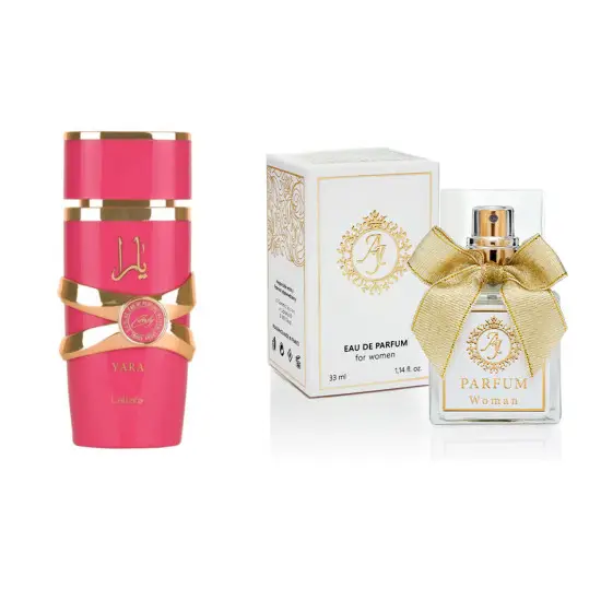 AJ Deluxe Nr786 smaržas, iedvesmotas no Lattafa Yara Candy 33 ml AJ Deluxe Sievietes French Perfumes