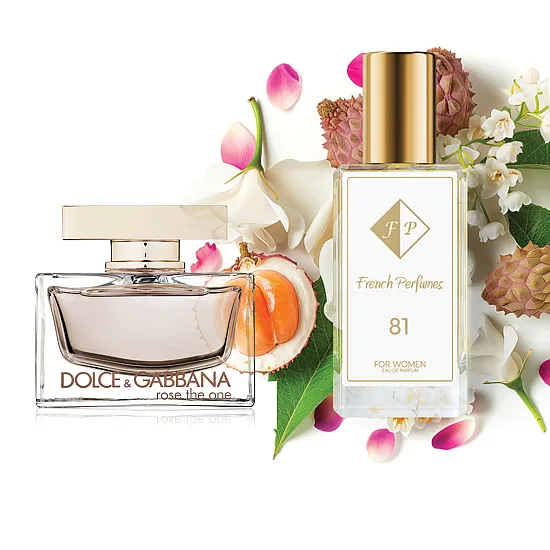 Nr. 81 Dolce&Gabbana iedvesmotās smaržas - Rose the One 33 ml