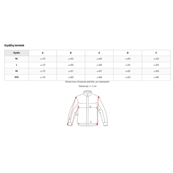 Pārejas melna jaka Denal Vīriešu jakas un mēteļi